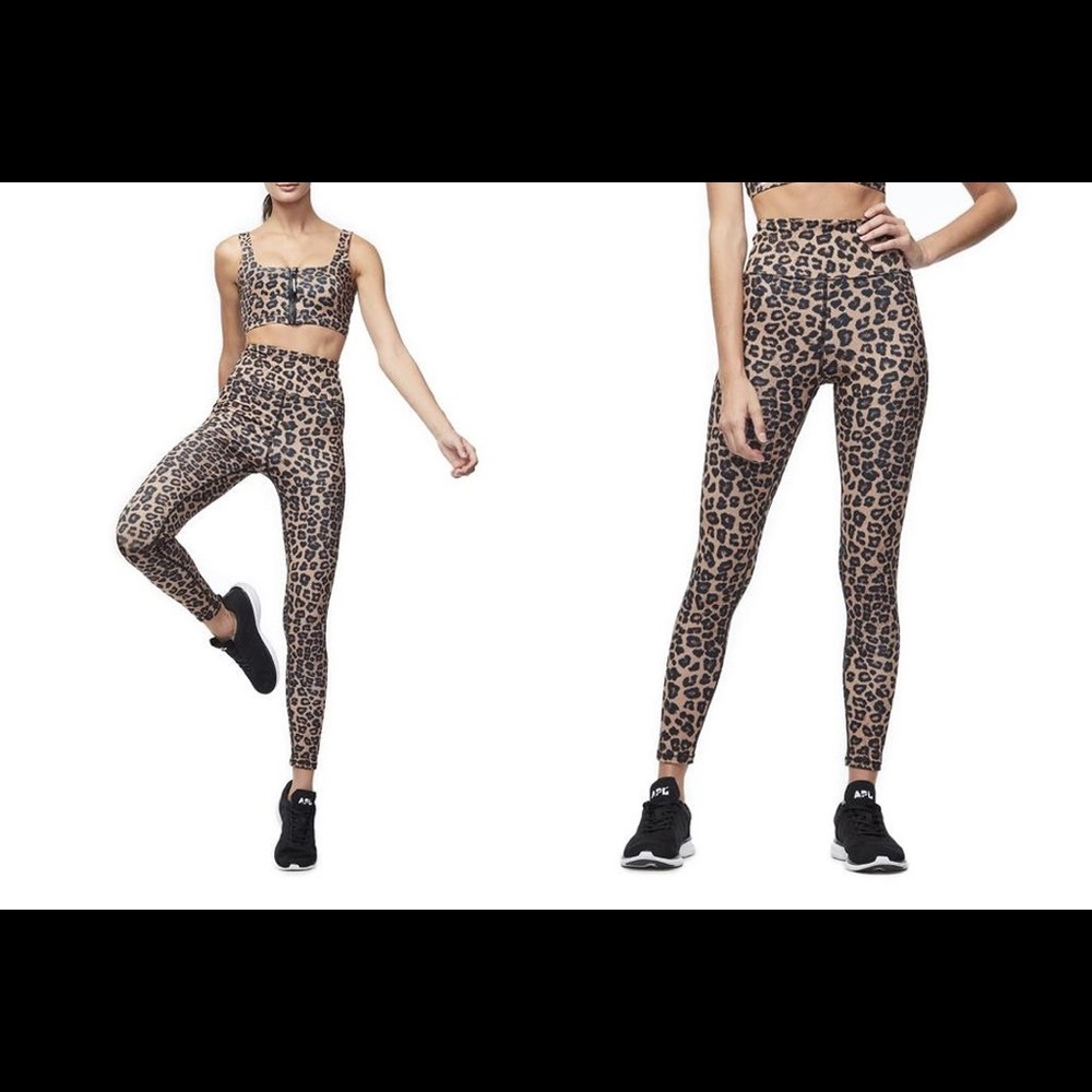 Good American Leopard print leggings